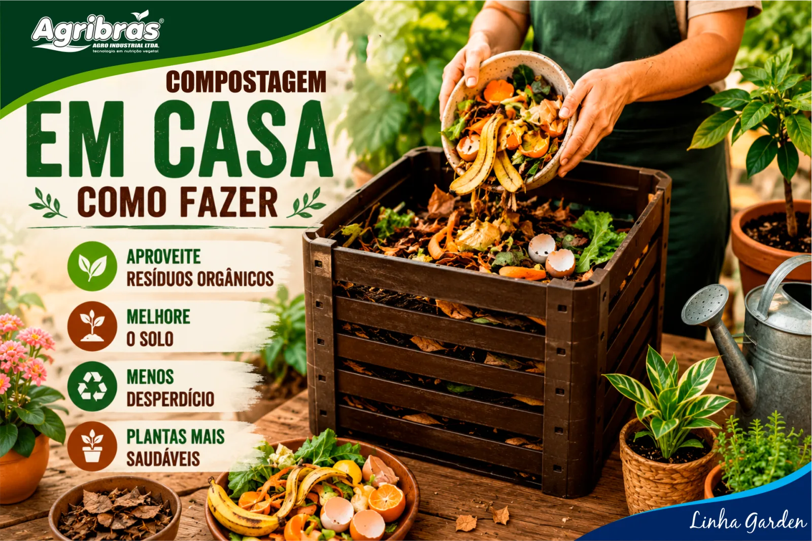 Compostagem em Casa: Como Fazer