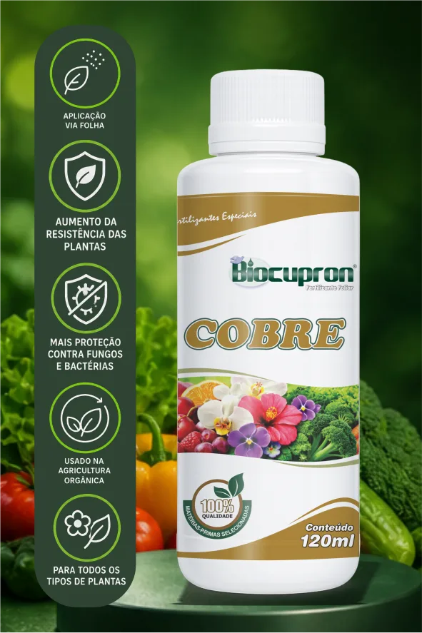 Embalagem do produto Biocupron Cobre da Agribrás