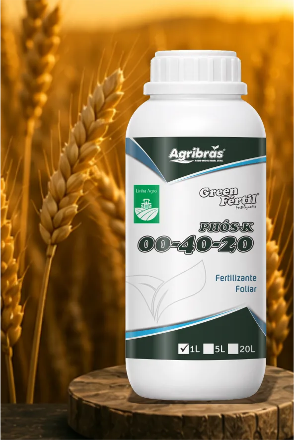 Embalagem do produto Green-Fértil Phós-K 00-40-20 da Agribrás