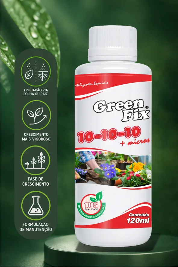 Embalagem do produto Green-Fix 10-10-10+Micros da Agribrás