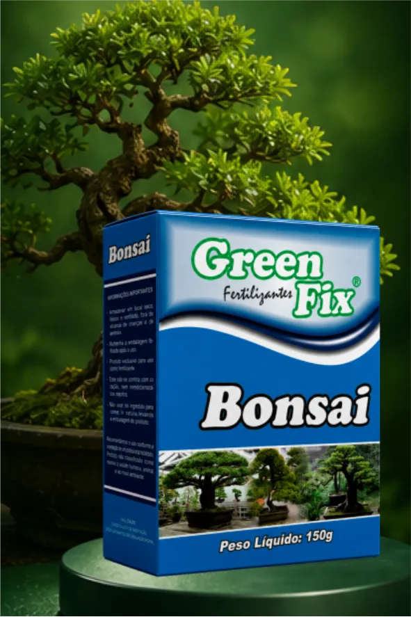 Embalagem do produto Green-Fix Bonsai da Agribrás
