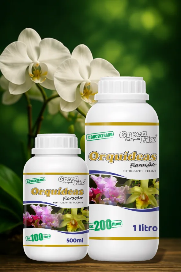 Embalagem do produto Green-Fix Orquídeas Floração Concentrado da Agribrás