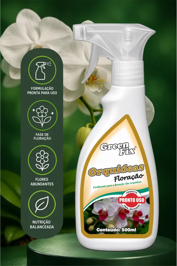 Embalagem do produto Green-Fix Orquídeas Floração Pronto Uso da Agribrás