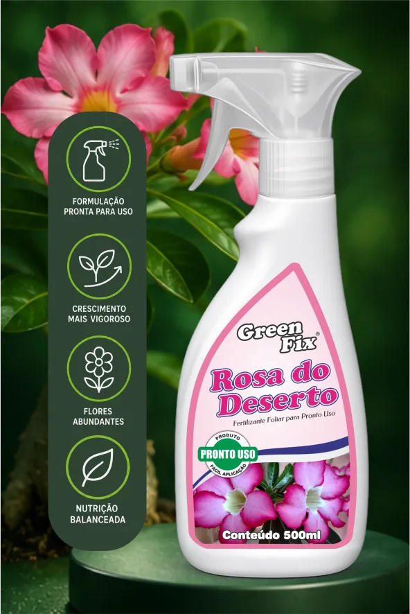 Embalagem do produto Green-Fix Rosa do Deserto Pronto Uso da Agribrás