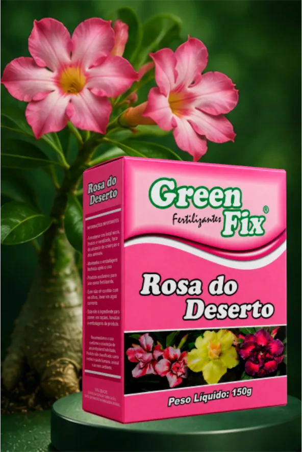 Embalagem do produto Green-Fix Rosa do Deserto da Agribrás