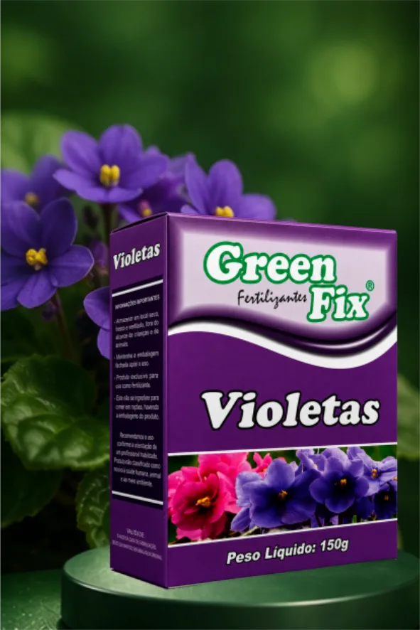 Embalagem do produto Green-Fix Violetas da Agribrás