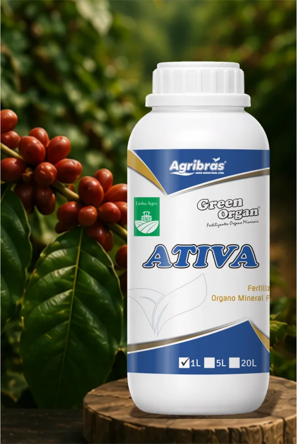 Embalagem do produto Green-Organ Ativa da Agribrás