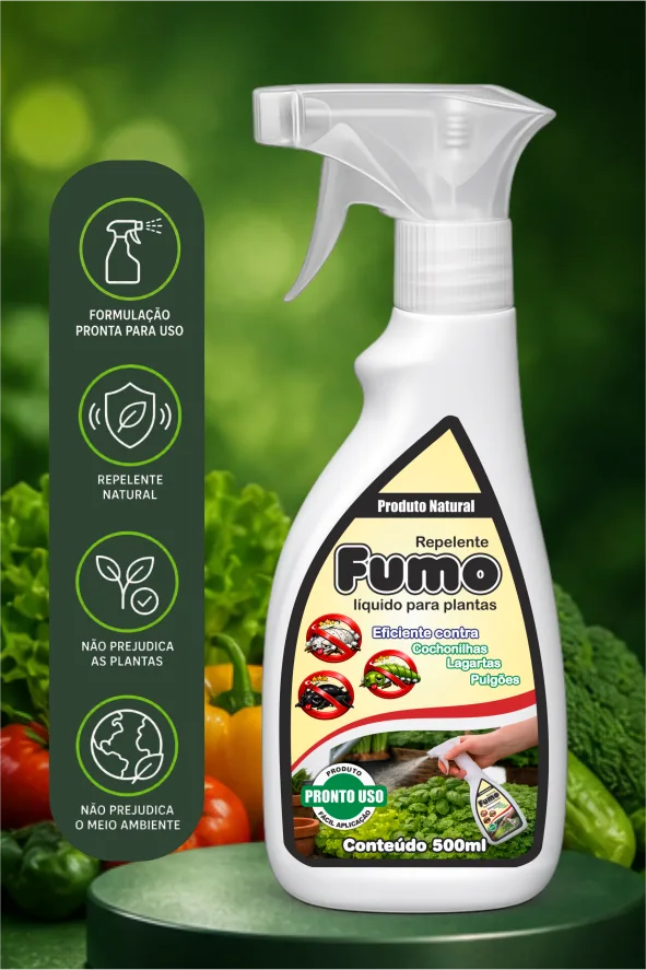 Embalagem do produto Repelente Fumo Líquido Pronto Uso da Agribrás