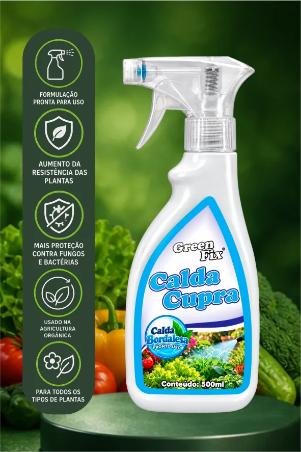 Embalagem do produto Green-Fix Calda Cupra Pronto Uso (Calda Bordalesa) da Agribrás