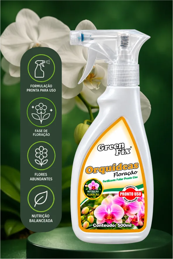 Embalagem do produto Green-Fix Orquídeas Floração Pronto Uso da Agribrás